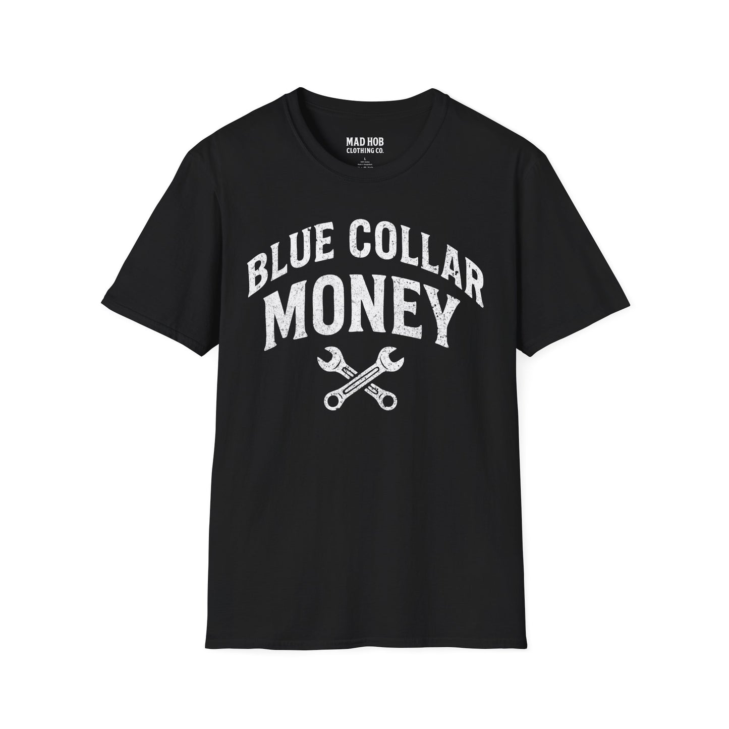 Men's Blue Collar Money T-Shirt