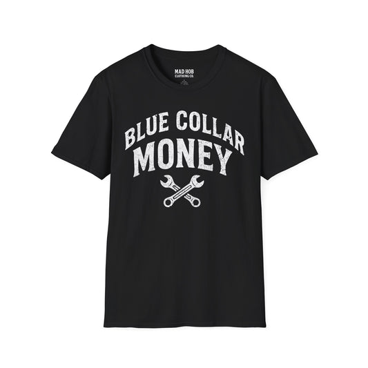 Men's Blue Collar Money T-Shirt