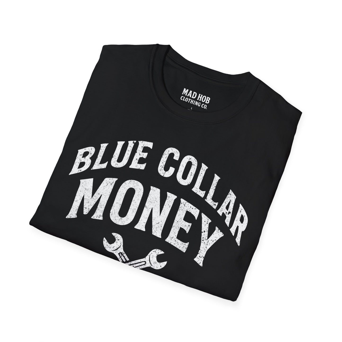 Men's Blue Collar Money T-Shirt