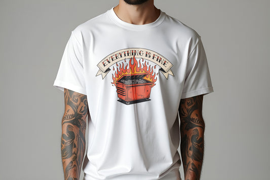 Men's Dumpster Fire T-Shirt