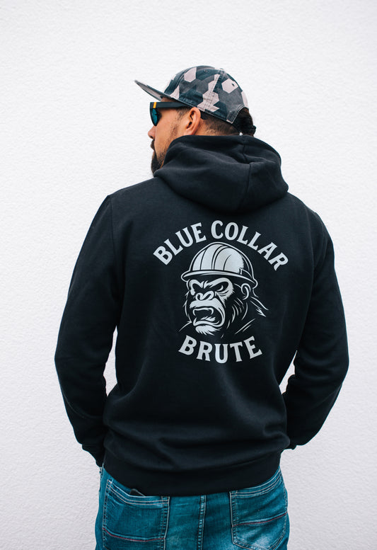 Unisex Blue Collar Brute Hoodie