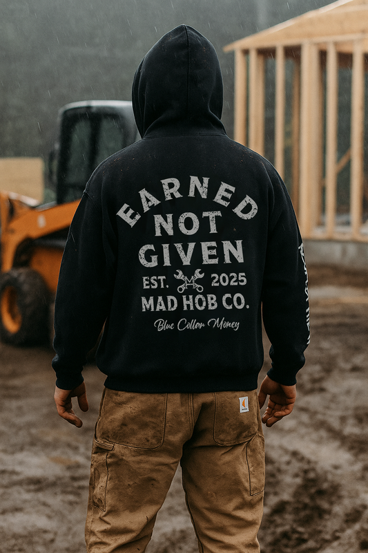 Men's Earned Not Given Hoodie