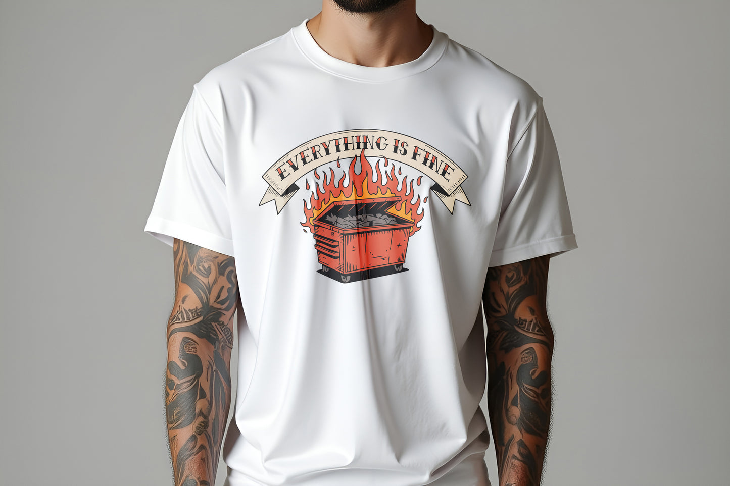 Men's Dumpster Fire T-Shirt