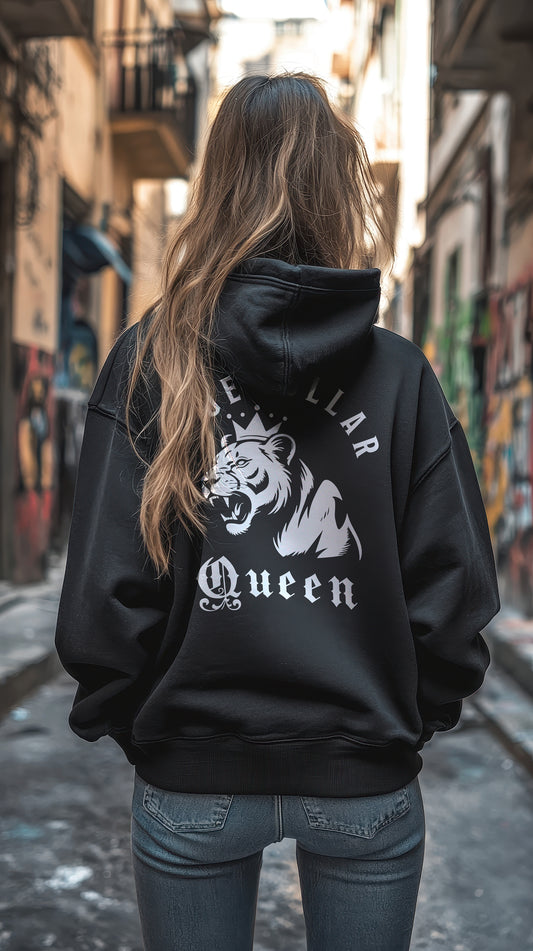 Women's Blue Collar Queen Hoodie
