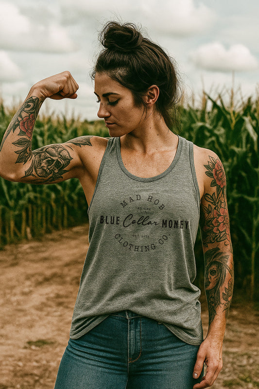 Women's BCM Earned Not Given Scoop Muscle Tank