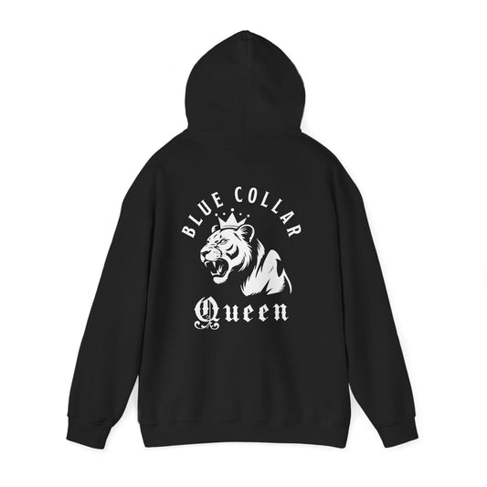 Women's Blue Collar Queen Hoodie