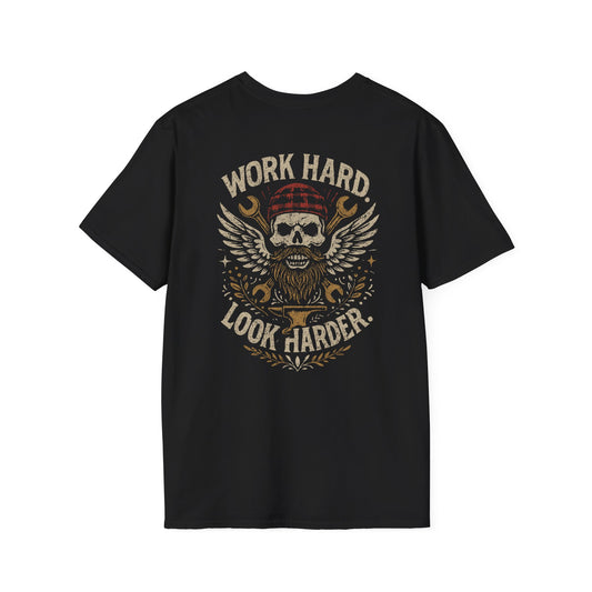 Men's Work Hard Look Harder T-Shirt